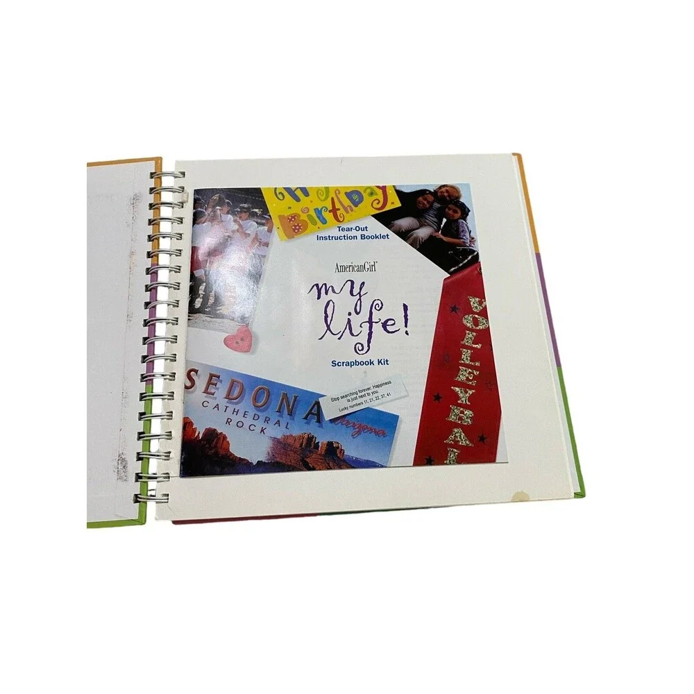 American Girl Pleasant Company My Life Scrapbook Kit 2001 Unused Complete